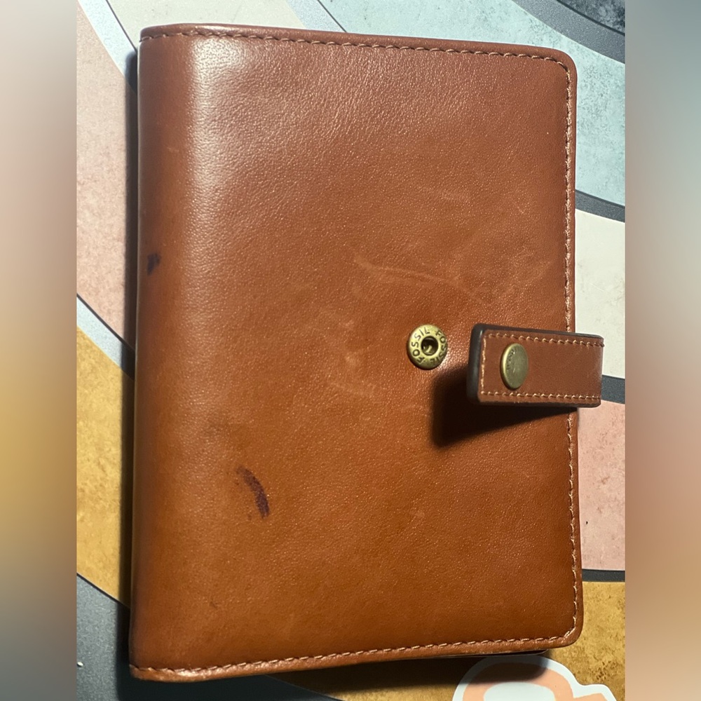 Passport Wallet-Fossil